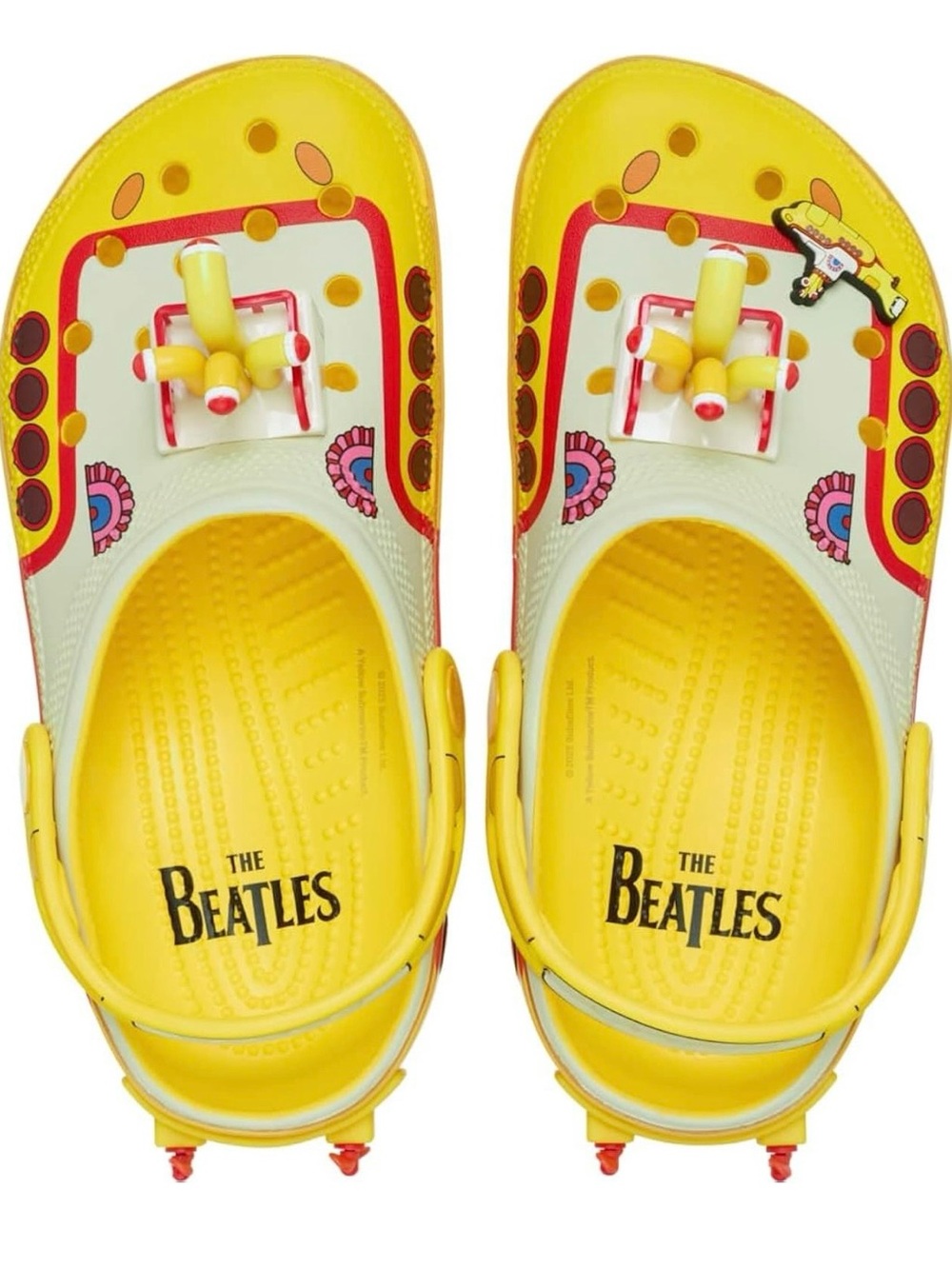 ***LIMITED EDITION***
 Yellow Submarine Crocs x Beatles 
Slip-On Clogs - Picture 2 of 5
